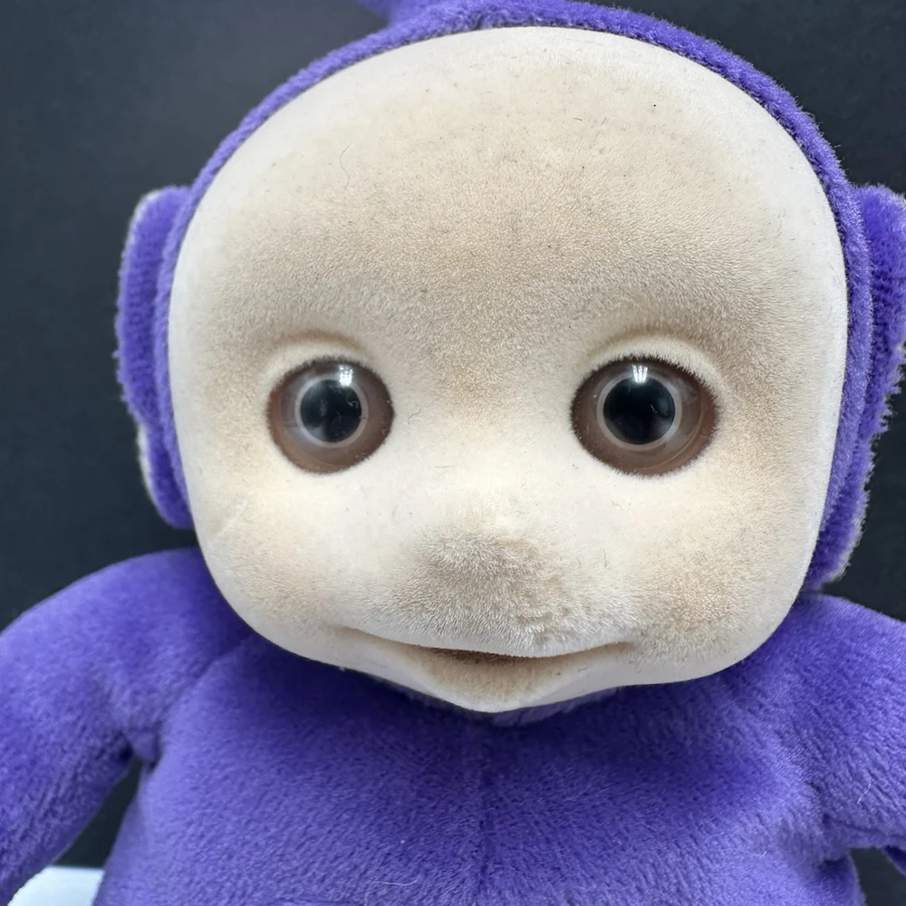 Vintage Teletubbies Plush 1998 Eden Beanie Dipsy Tinky Laa Laa Lot of 3 Read See - Picture 5 of 12